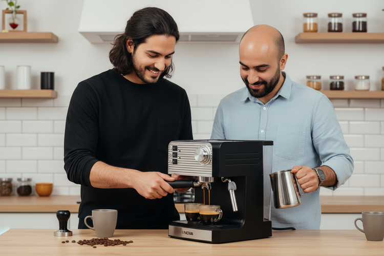 اسپرسوساز ندوا (Ndva) فشار 20 بار