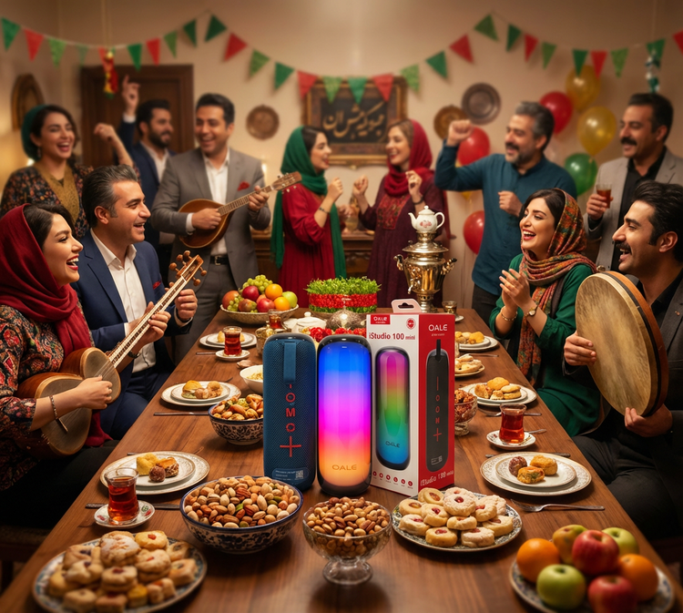 اسپیکر بلوتوثی Oale مدل iStudio 100
