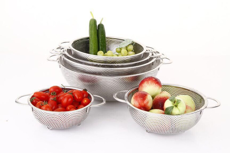 آبکش ۶ تکه استیل پانچ یونیک (Unique)