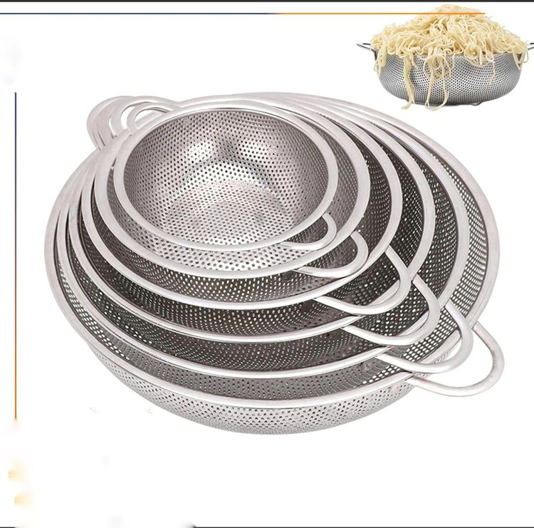 آبکش ۶ تکه استیل پانچ یونیک (Unique)
