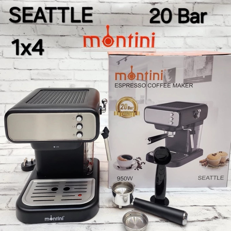 قهوهسازseattle نیمه صنعتی مونتینی (Montini) فشار ۲۰ بار